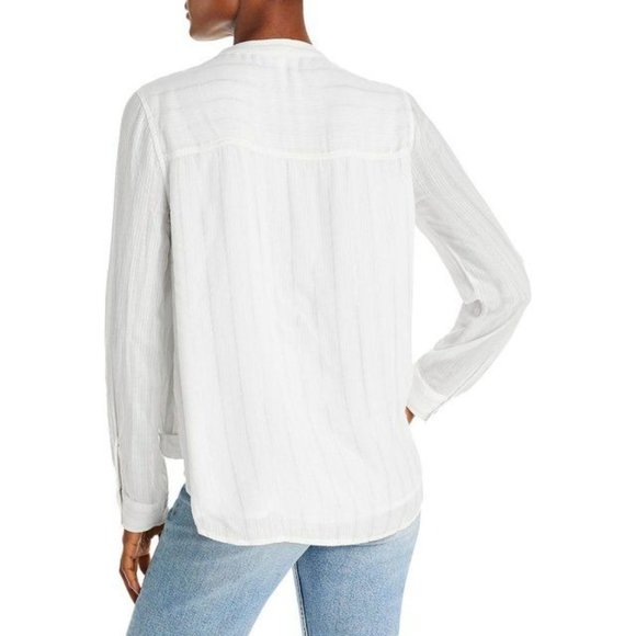 SPLENDID Crossover Surplice Long Sleeve Top - NWT - Size Large - Picture 3 of 4